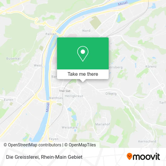 Карта Die Greisslerei