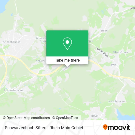 Карта Schwarzenbach-Sötern