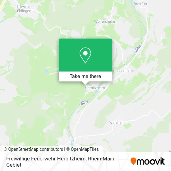 Карта Freiwillige Feuerwehr Herbitzheim