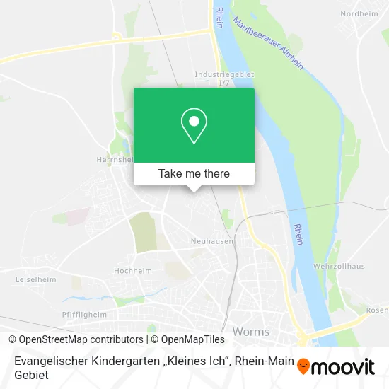 Карта Evangelischer Kindergarten „Kleines Ich“