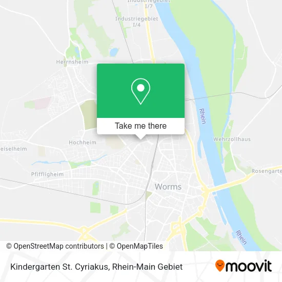 Карта Kindergarten St. Cyriakus