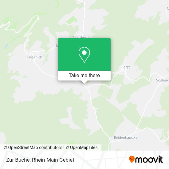 Карта Zur Buche
