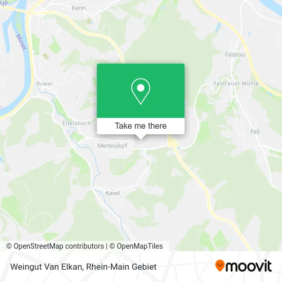 Карта Weingut Van Elkan