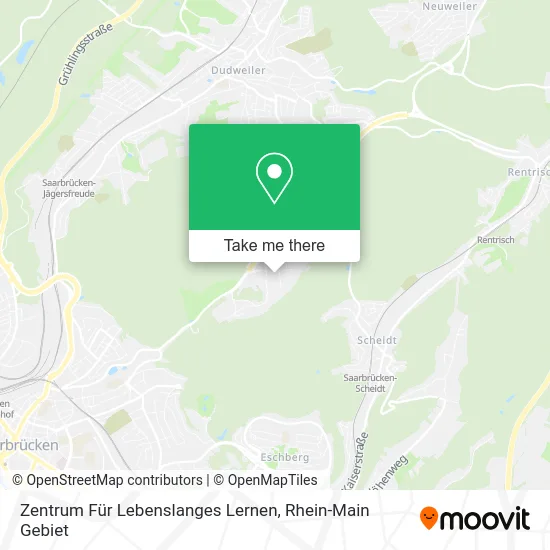 Карта Zentrum Für Lebenslanges Lernen