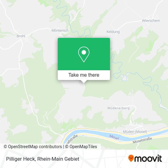 Карта Pilliger Heck