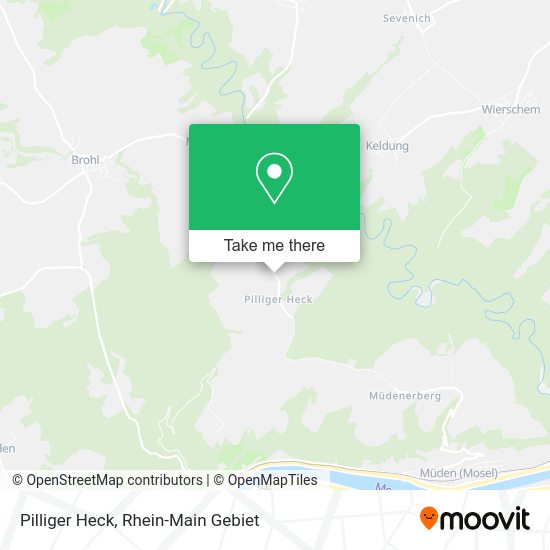 Карта Pilliger Heck