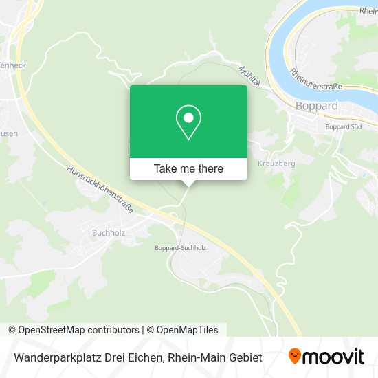 Карта Wanderparkplatz Drei Eichen