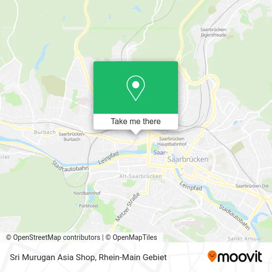 Карта Sri Murugan Asia Shop