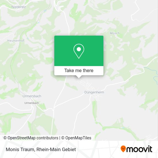 Карта Monis Traum