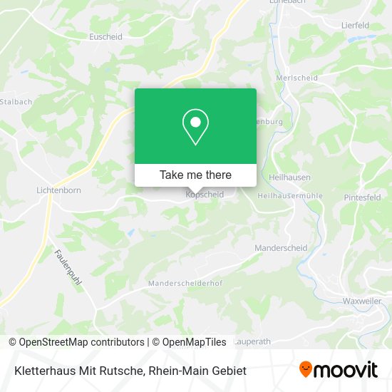 Карта Kletterhaus Mit Rutsche