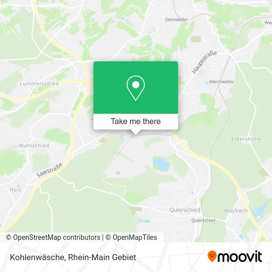 Карта Kohlenwäsche