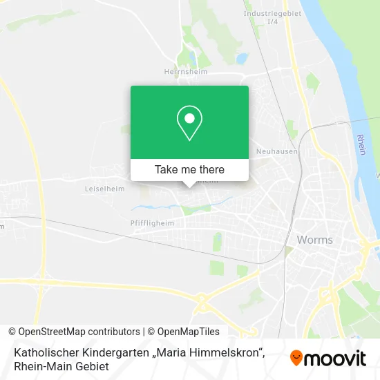 Карта Katholischer Kindergarten „Maria Himmelskron“