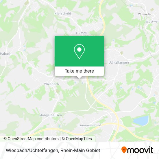 Карта Wiesbach/Uchtelfangen