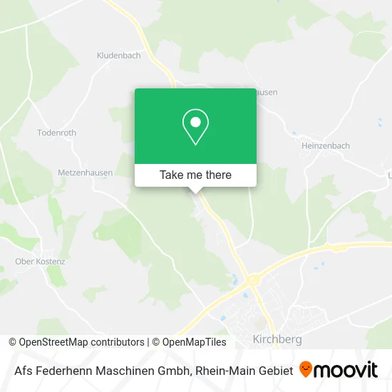 Карта Afs Federhenn Maschinen Gmbh