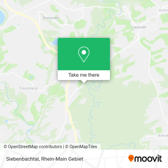 Карта Siebenbachtal