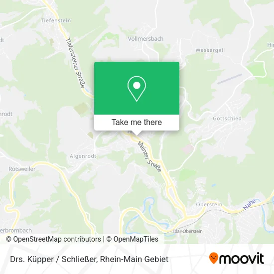 Карта Drs. Küpper / Schließer