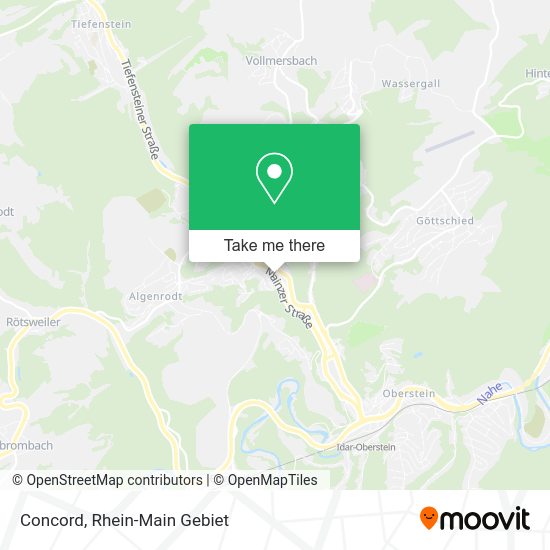 Concord map