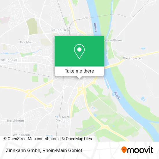 Карта Zinnkann Gmbh