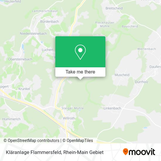 Карта Kläranlage Flammersfeld
