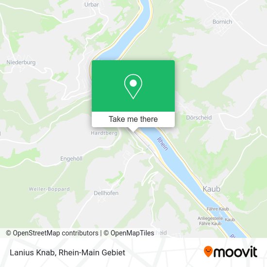 Карта Lanius Knab