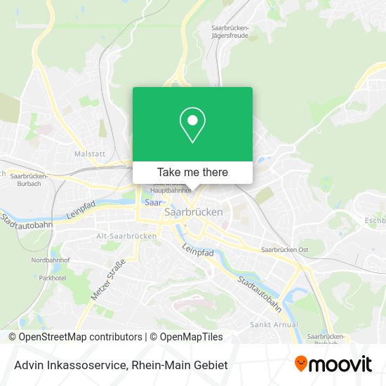Карта Advin Inkassoservice