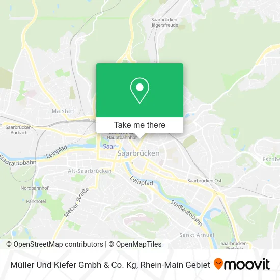 Карта Müller Und Kiefer Gmbh & Co. Kg