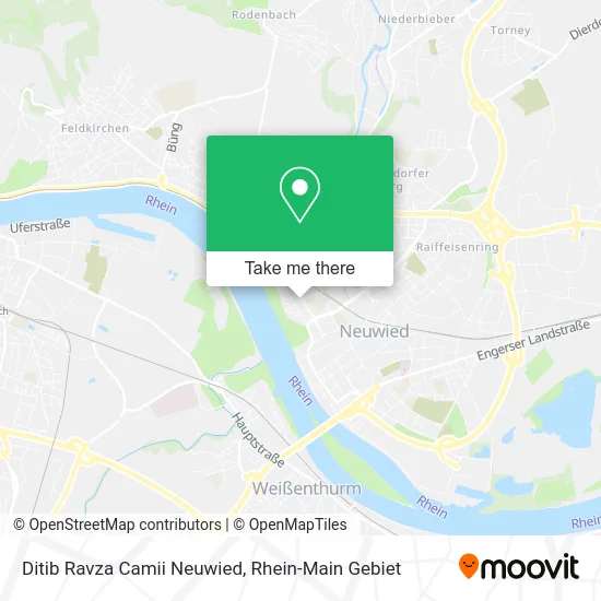Карта Ditib Ravza Camii Neuwied
