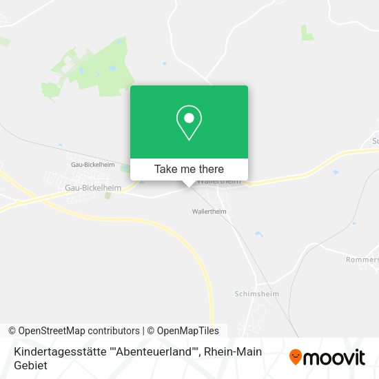 Карта Kindertagesstätte ""Abenteuerland""