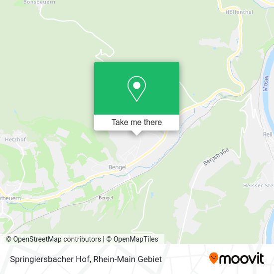 Карта Springiersbacher Hof