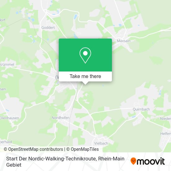 Карта Start Der Nordic-Walking-Technikroute