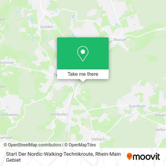 Карта Start Der Nordic-Walking-Technikroute
