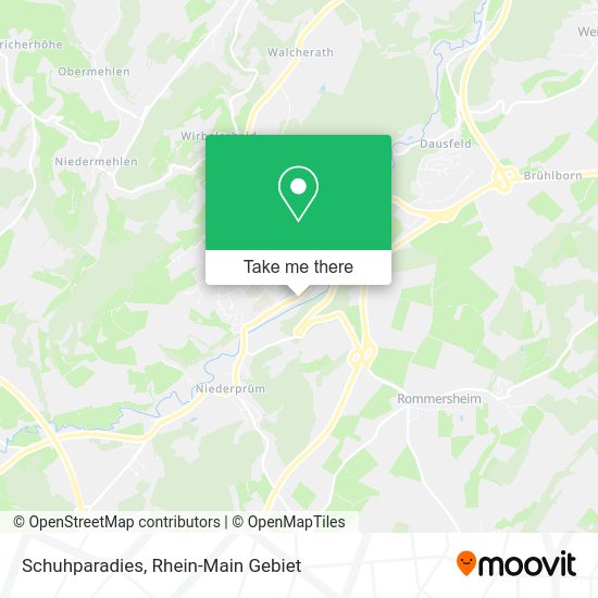 Карта Schuhparadies
