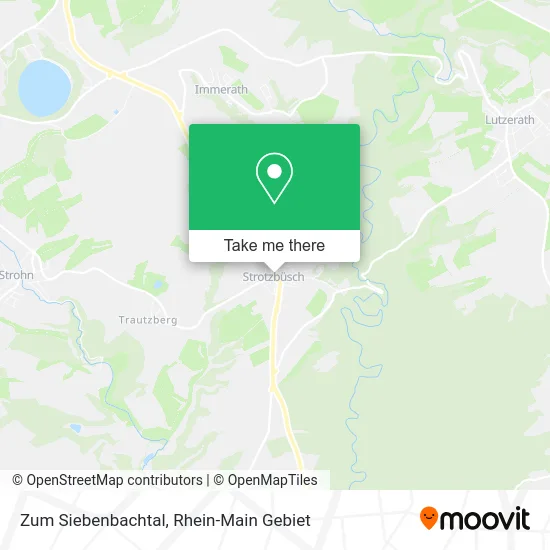 Карта Zum Siebenbachtal