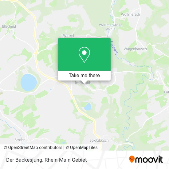 Карта Der Backesjung