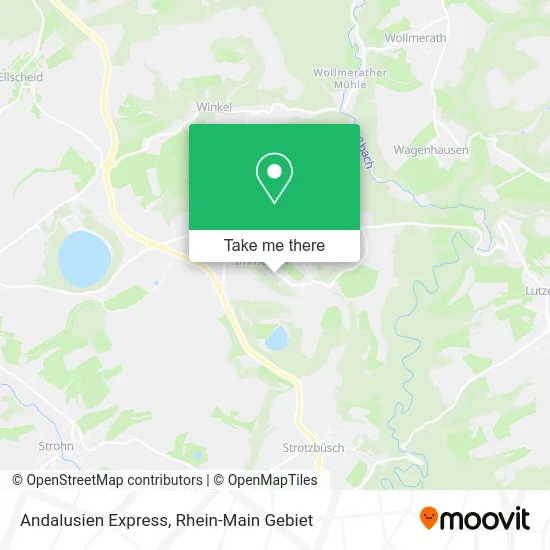 Карта Andalusien Express