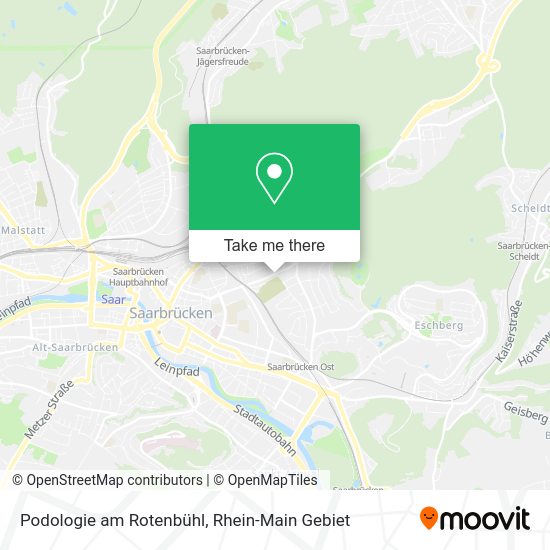 Карта Podologie am Rotenbühl