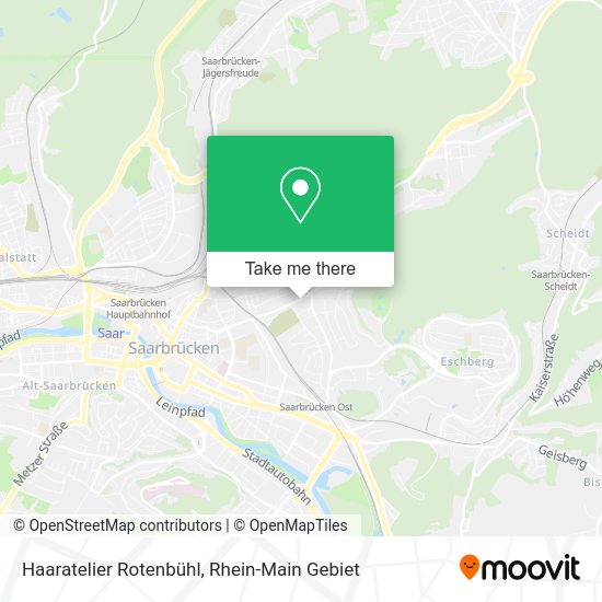Карта Haaratelier Rotenbühl