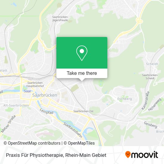 Карта Praxis Für Physiotherapie