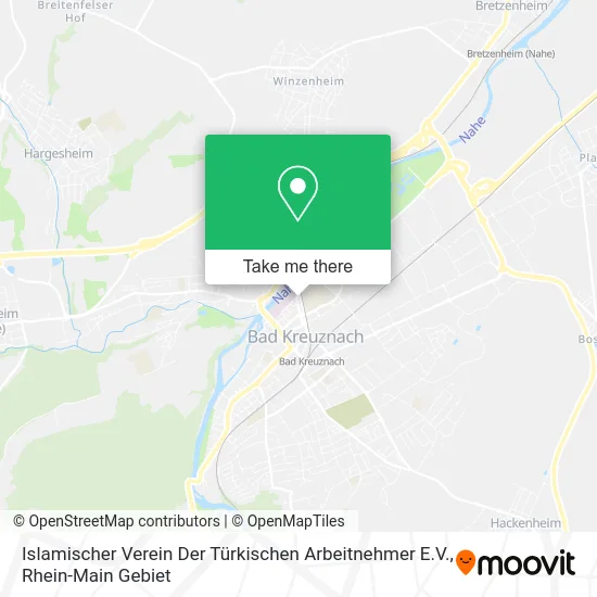 Карта Islamischer Verein Der Türkischen Arbeitnehmer E.V.