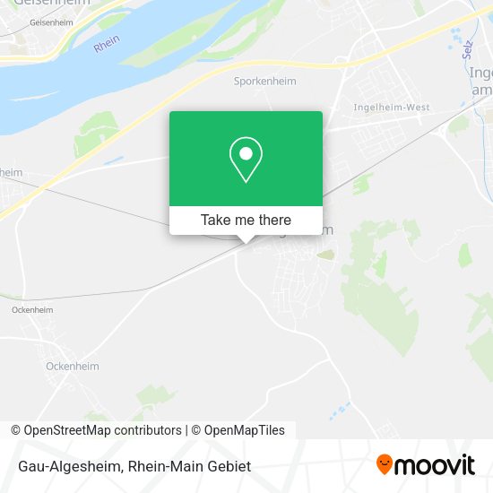 Карта Gau-Algesheim