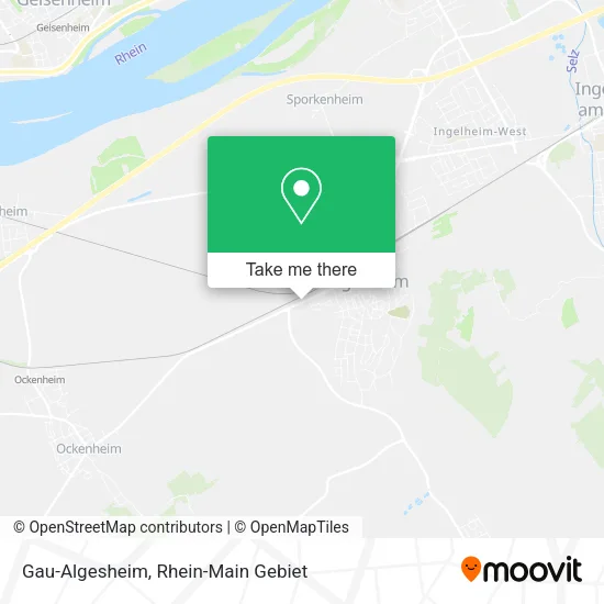 Карта Gau-Algesheim