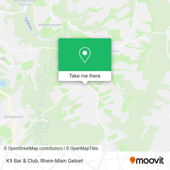 Карта K9 Bar & Club