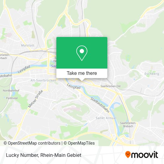 Lucky Number map