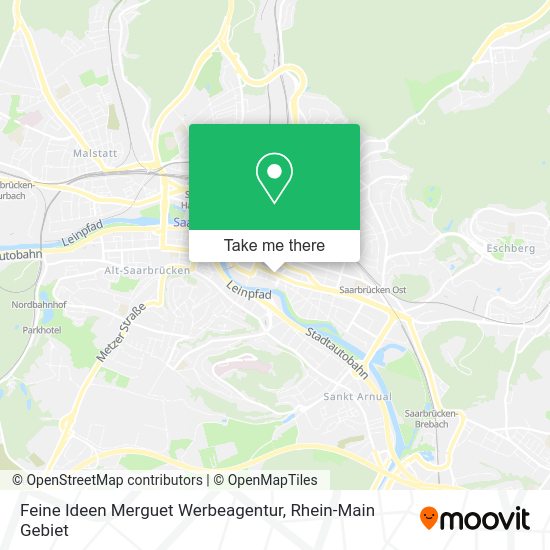 Карта Feine Ideen Merguet Werbeagentur