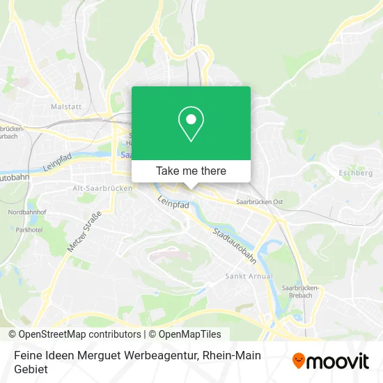 Карта Feine Ideen Merguet Werbeagentur
