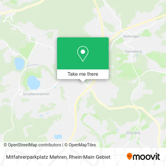 Карта Mitfahrerparkplatz Mehren