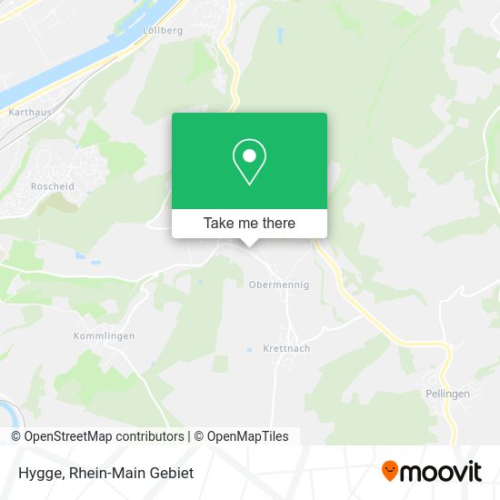 Карта Hygge