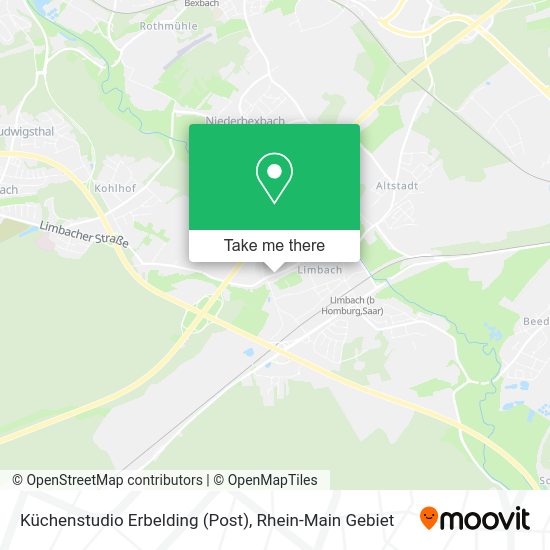 Карта Küchenstudio Erbelding (Post)