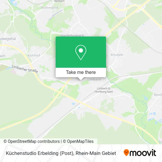 Карта Küchenstudio Erbelding (Post)