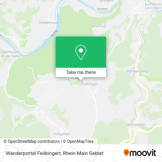 Карта Wanderportal Feilbingert